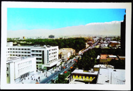 ► IRAN    Ferdosi Avenue Bank Melli  (1970s) Carte Double 16x11 Env - Iran