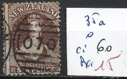 NOUVELLE-ZELANDE 35a Oblitéré Côte 60 € - Used Stamps