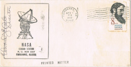 54189. Carta FAIRBANKS (Arkansas) 1972. SPACE.NASA Standam Station - Brieven En Documenten