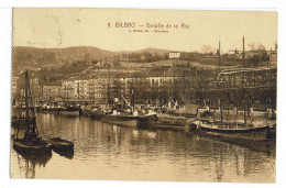 Espana - Bilbao - Detalle De La Ria - Vg 1937 - Vizcaya (Bilbao)