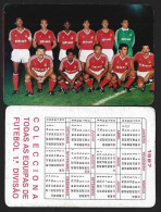 Calendar With The Benfica Football Team That Won Portugal In The 1986/7 Season. Calendário Com Equipa De Futebol Do Benf - Small : 1981-90