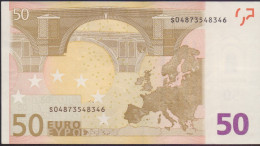 Italien, 50 €uro S / J006-D2, Duisenberg, Sehr Selten, Leicht Gebraucht - 50 Euro