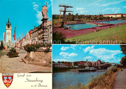 72981607 Straubing Donaupartie Freibad Straubing - Straubing