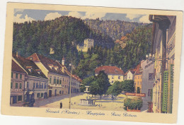 E4963) FRIESACH - Kärnten - Hauptplatz - Ruine ROTTURM - Alt !! 1922 - Friesach