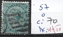 NOUVELLE-ZELANDE 57 Oblitéré Côte 70 € - Used Stamps