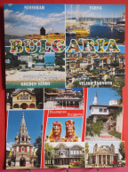 Lot De 2 CP - Bulgarie - Nessebar Varna Golden Sands Veliko Tarnovo Dobrich Balchik Rila Shipka Sofia Plovdiv - Bulgarie