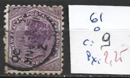 NOUVELLE-ZELANDE 61 Oblitéré Côte 9 € - Used Stamps