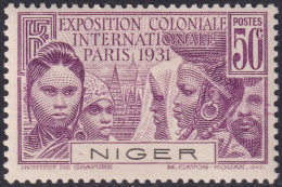 Niger 1931 Sc 74 Yt 54 MH* - Unused Stamps