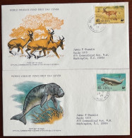 Kenya - FDC WWF 1977 - Kenya (1963-...)