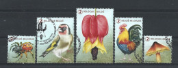 Belgie 2021 Fauna & Flora Y.T. 5024/5028  (0) - Gebruikt