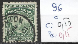 NOUVELLE-ZELANDE 96 Oblitéré Côte 0.50 € - Used Stamps