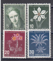Switzerland 1946 - Pro Juventute, Mi-Nr. 465/68, MNH** - Neufs