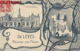 LEVES PRES CHARTRES MAIRIE ET ECOLE DE GARCONS FANTAISIE ENFANT - Lèves