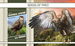  SIERRA LEONE  2018 MNH  Birds Of Prey   Michel Code: 10548 / Bl.1615. Scott Code: 5114. Yvert&Tellier Code: 1586 - Sierra Leone (1961-...)