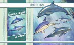  SIERRA LEONE  2018 MNH  Dolphins  Michel Code:  10558 / Bl.1617. Scott Code: 5112. Yvert&Tellier Code: 1589 - Sierra Leone (1961-...)