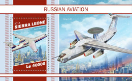  SIERRA LEONE  2018 MNH  Russian Aviation  Michel Code:  10588 / Bl.1623. Scott Code: 5124. Yvert&Tellier Code: 1598 - Sierra Leone (1961-...)