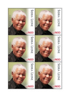  SIERRA LEONE  2018 MNH  Mandela Joint Issue  Michel Code: 10604. Scott Code: 5086. Yvert&Tellier Code: 8586 - Sierra Leone (1961-...)