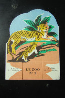 Chromo/Découpis "CAO FALIERES Gouter De La Famille" - Série "LE ZOO" Années 1950/60 - Animales