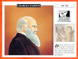 CHARLES DARWIN  Histoire Préhistoire Fiche Illustree - History