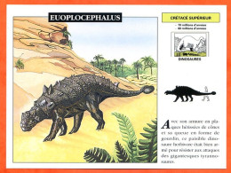 EUOPLOCEPHALUS  Dinosaure Histoire Préhistoire Fiche Illustree - History