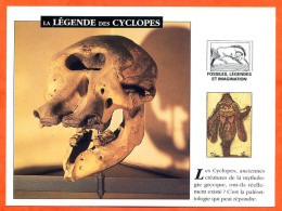 LA LEGENDE DES CYCLOPES  Histoire Préhistoire Fiche Illustree - History
