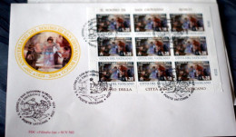 VATICAN 2024, CENTENARIO "IL SOGNO DI DON BOSCO" MINISHEET FDC - Nuovi