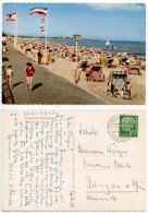 Germany, West 1958 Postcard Ostseebad Kellenhusen - Beach - Kellenhusen