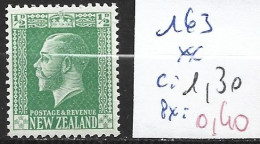 NOUVELLE-ZELANDE 163 ** Côte 1.30 € - Unused Stamps