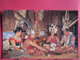 Malaisie - Iban - Traditional Ceremony - Sarawak Cultural Village - Malaysia