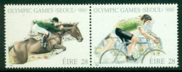 IRELAND 1988 Mi 645-46 Pair** Olympic Summer Games, Seoul [B316] - Summer 1988: Seoul