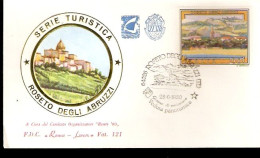 BUSTA FDC 1980 SERIE TURTISTICA 1980 ROSETO DEGLI ABRUZZI - Other & Unclassified