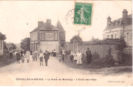 = 89 = Yonne - Egriselles Le Bocage - La Route De Marsangy - L' Ecole Des Filles - Egriselles Le Bocage