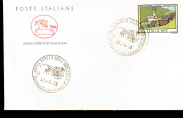 1998 ANNULLO FDC Turistica. 25ª Serie. LIVIGNO - Otros & Sin Clasificación