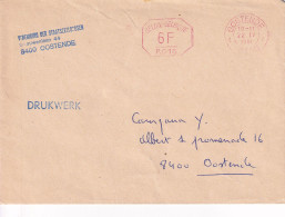 Cachet Oostende  1981 - Storia Postale