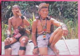 Malaisie - The Traditional Nomadic Penon Are Excellent Jungle Dwellers Ang Highly Skilled Blowpipe Hunters - Malaysia