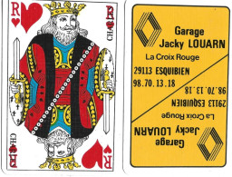 Jeu De 32 Cartes Publicitaire - Garage Jacky Louarn, Esquibien (29) - 32 Cartas