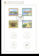 1990 BOLLETTINO Turistica. 17ª Serie. MONTEPULCIANO, SABBIONETTA CASTELLAMMARE DEL GOLFO SAN FELICE CIRCEO - Otros & Sin Clasificación