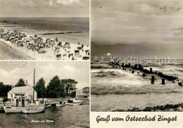 72704406 Zingst Ostseebad Strand Hafen Am Strom Brandung Zingst Darss - Zingst