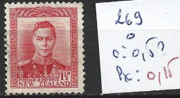 NOUVELLE-ZELANDE 269 Oblitéré Côte 0.50 € - Used Stamps