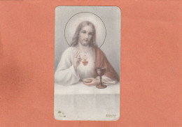 FAIRE-PART DE COMMUNION VIERGE - OFFERT PAR LE PHOTOGRAPHE M. VERPOEST - THUIN - VILLE HAUTE - 193 - Kommunion Und Konfirmazion