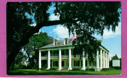 CPSM LOUISIANE LOUISIANE HISTORIC HOUMAS HOUSE LOCATED ON THE GREAT RIVER ROAD AT BURNSIDE - Autres & Non Classés