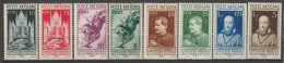 VATICAN - 1936 ANNEE COMPLETE - YVERT 72/79 * MH - COTE = 120 EUR. - Nuovi