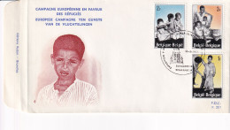 Campagne Européenne En Faveur Des Réfugiés    1987 - Cartas & Documentos