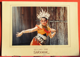 Malaisie - Iban Dancer - Greetings From Sarawak - Malaysia