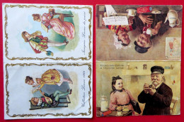 Lot De Deux Petits Calendriers Des Chicorées Leroux De 1977 Et 1979 - Small : 1971-80