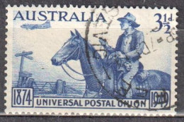 Australia 1949 - 75th Anniv Of Founding Of UPU - Mi.198 - Used - Gebruikt