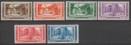 VATICAN - 1938 ANNEE COMPLETE - YVERT 80/85 * MH - COTE = 75 EUR. - Nuevos