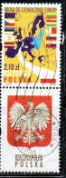 POLONIA POLAND POLSKA 2004 ADMISSION TO EUROPEAN UNION 2.10z USED USATO OBLITERE' - Gebraucht