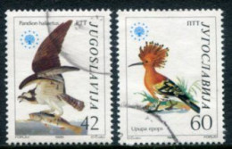 YUGOSLAVIA 1985 European Nature Protection Used.  Michel 2100-01 - Gebraucht