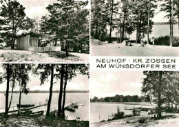 72703513 Neuhof Zossen Badestrand Am Wuensdorfer See Bootssteg Bungalow Neuhof Z - Zossen